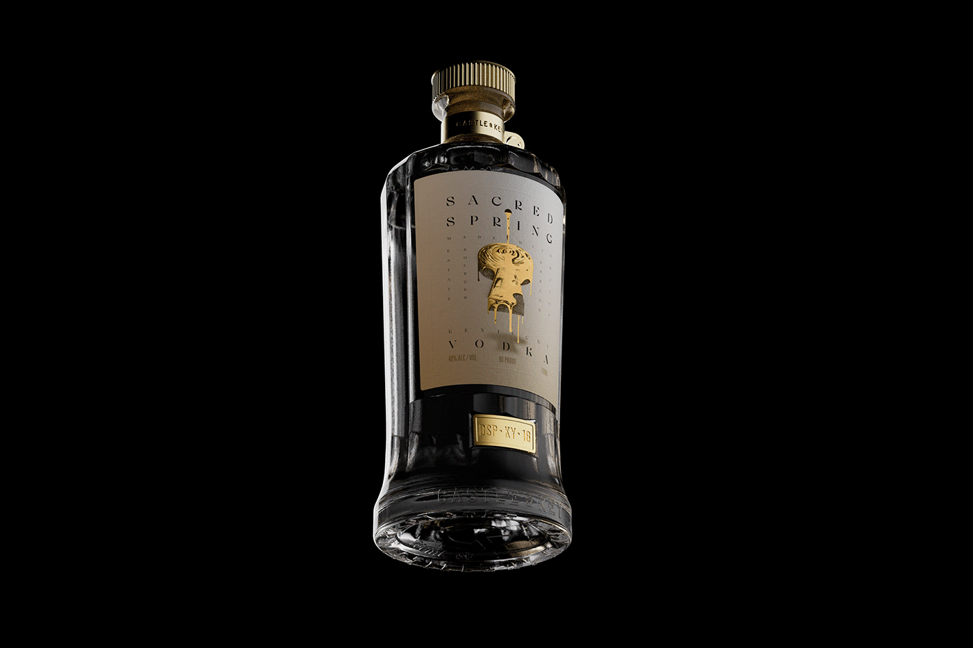 創(chuàng)意包裝 | Castle & Key酒包裝設計