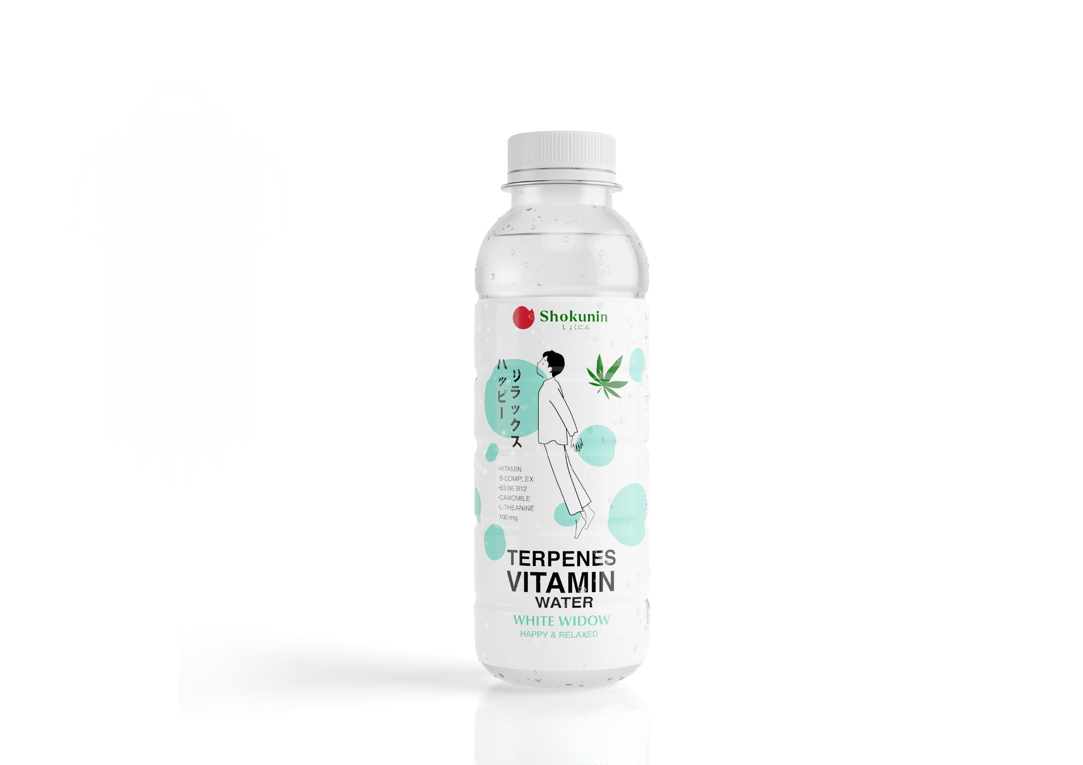 國際包裝設計分享學習| Shokunin Terpenes Vitamin Water維生素水包裝設計