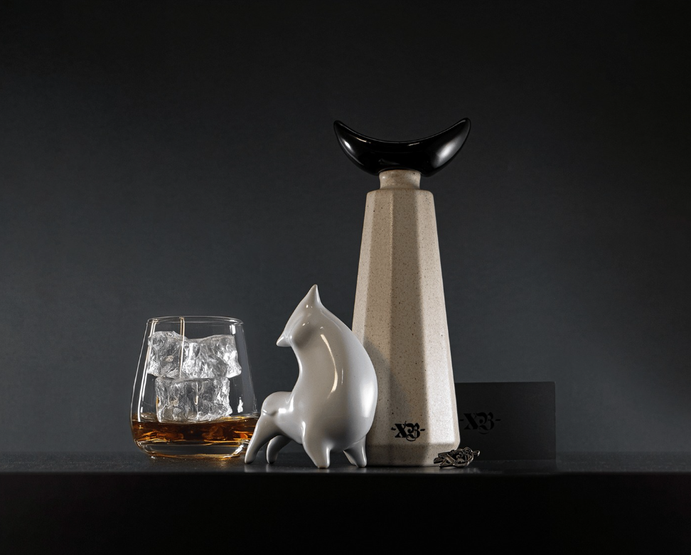 龍舌蘭酒紀(jì)念瓶設(shè)計：海伊工作室（Hi Estudio）設(shè)計的布拉米多（Bramido）龍舌蘭酒限量版酒瓶，致敬十年卓越歷程。